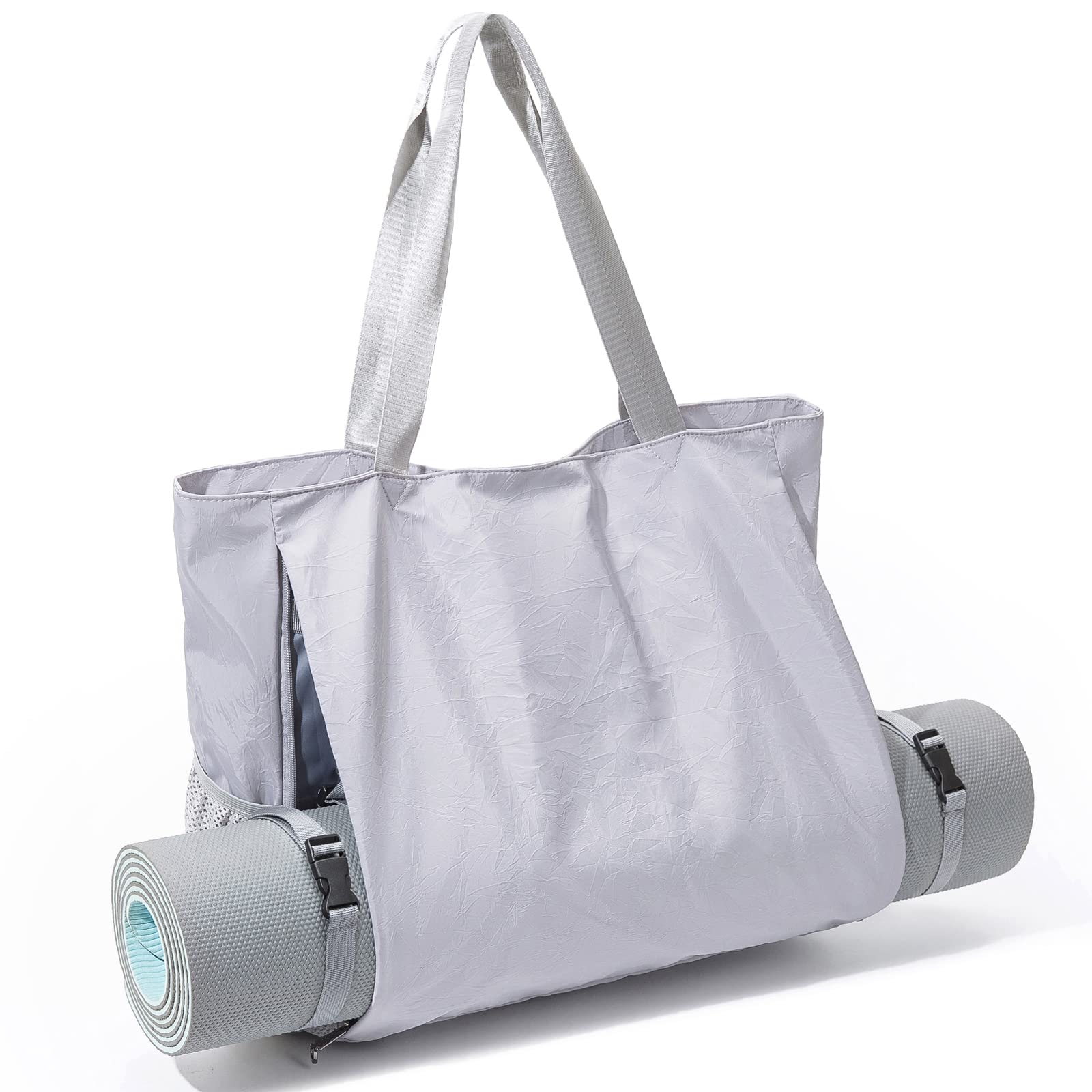Premium Waterproof Yoga Mat Bag with Shoulder Strap & Wet Pocket - Durable Gym Bag for Yoga, Pilates, Travel, Beach & Daily Use - Perfect for Fitness Enthusiasts & On-the-Go Lifestyles