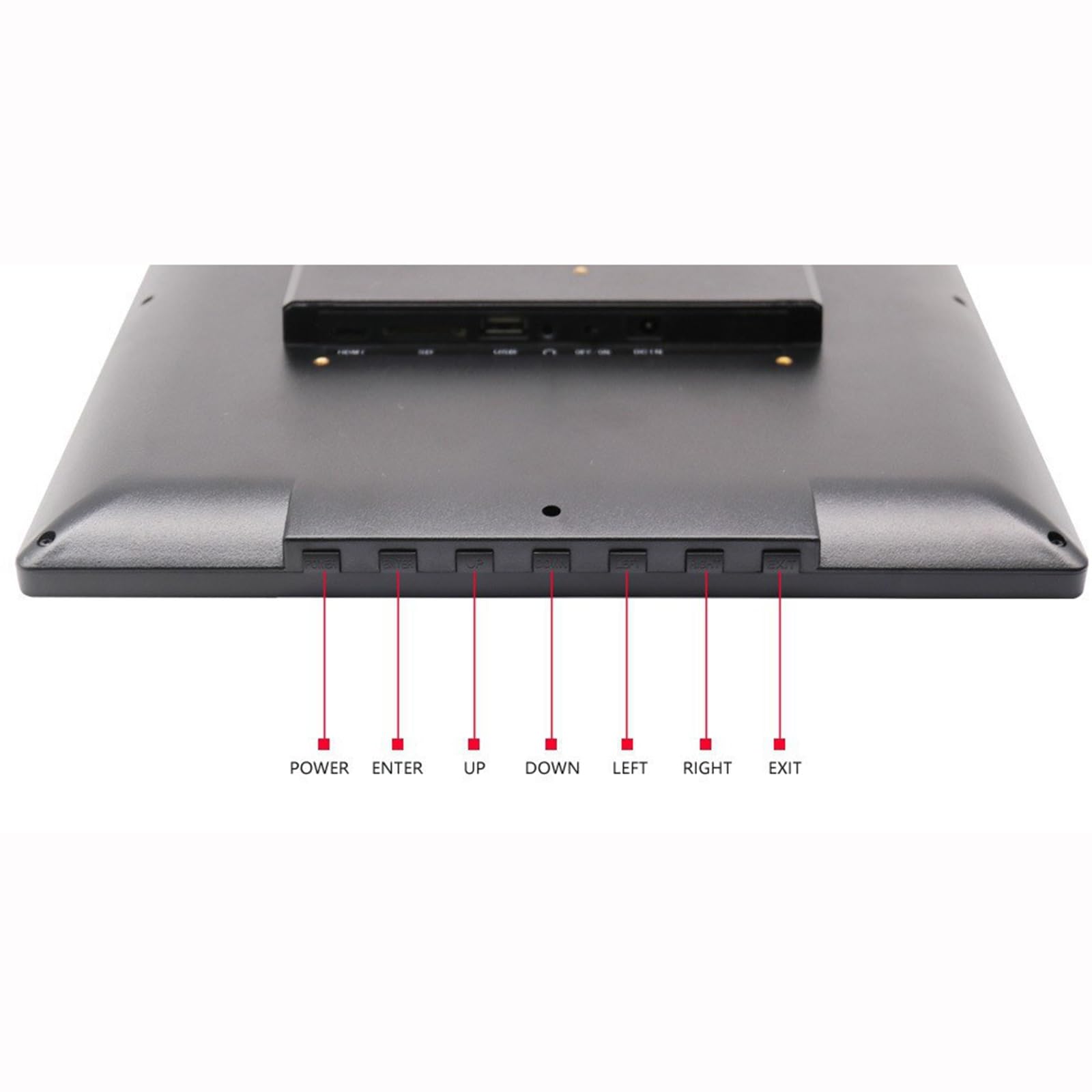 22 Inch HD Digital Photo Frame & Video Display - Commercial Electronic Advertising Screen for Stores, Restaurants, Offices (Black) | Perfect for Digital Menus, Promotions & Product Showcases