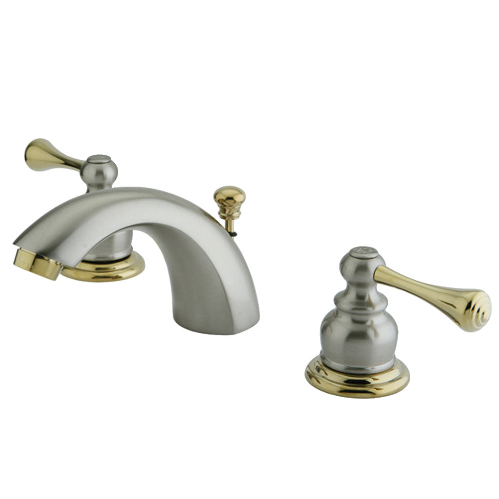 Kingston Brass KB3944BL Vintage Mini Widespread Bathroom Faucet - Classic 8