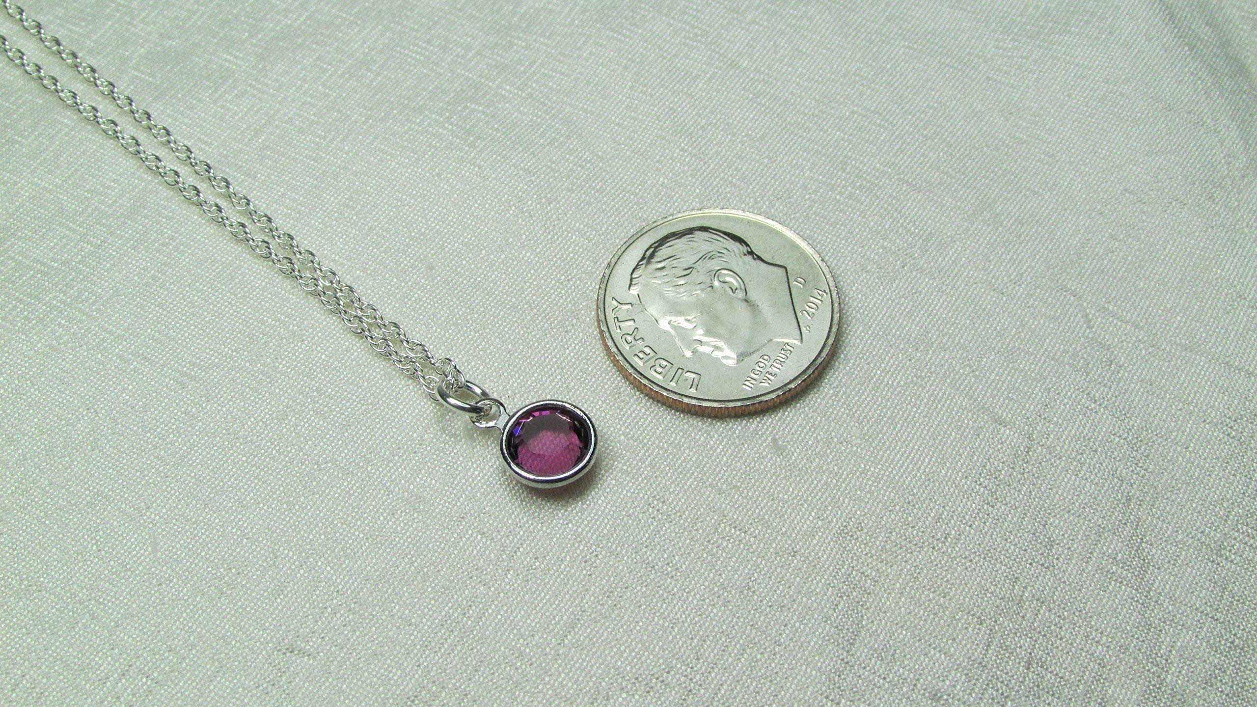 Personalized Birthstone Layered Necklace Set - Sterling Silver Initial Monogram Jewelry Gift for Mom | Elegant Mother's Day, Birthday & Anniversary Present | Perfect for Layering & Everyday Wear