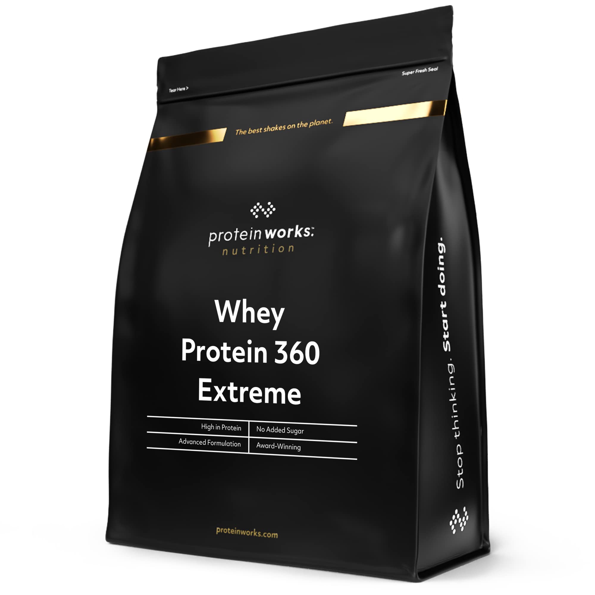 Protein Works Whey Protein 360 Extreme | Premium French Vanilla Whey Protein Powder with Added BCAA & Glutamine | 600g for Muscle Recovery & Post-Workout Nutrition
