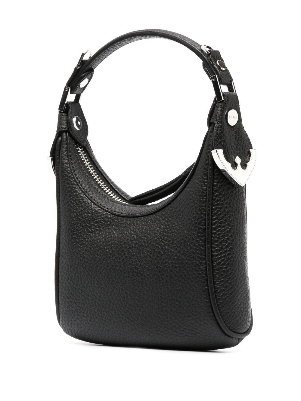 BY FAR PRE Bags for Women - Stylish Black Leather Shoulder Bag | Perfect for Work, Travel & Everyday Use