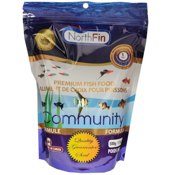 Premium NorthFin Community Formula Fish Food - High Protein & Nutrient-Rich for Tropical & Freshwater Aquariums - Ideal for Community Tanks, Planted Aquariums & Fish Growth