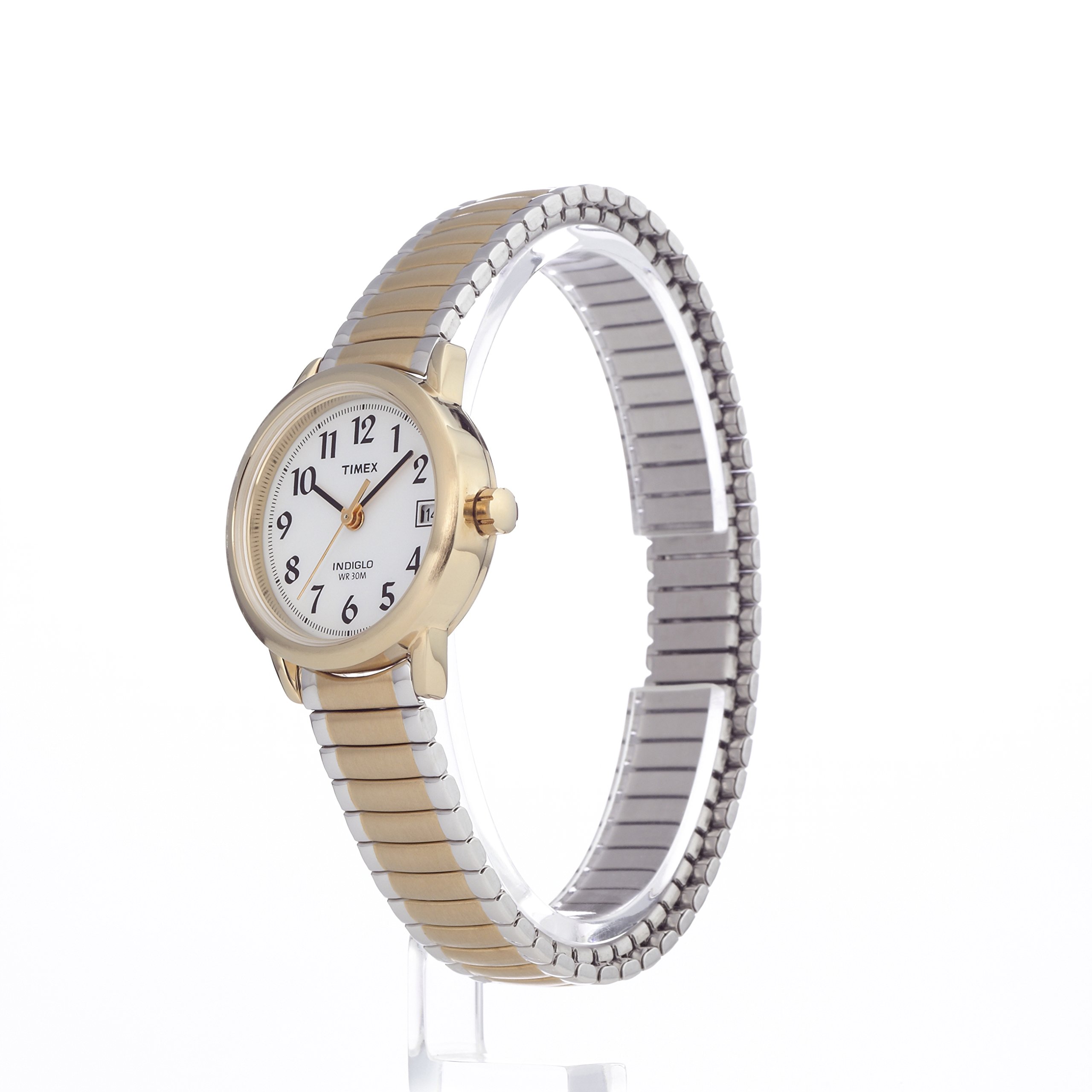 Timex Women's Easy Reader Watch - Stylish Analog Wristwatch with Indiglo Light-Up Dial, Leather Strap, Water Resistant for Everyday Wear | Perfect for Work, Casual Outfits & Gift Giving