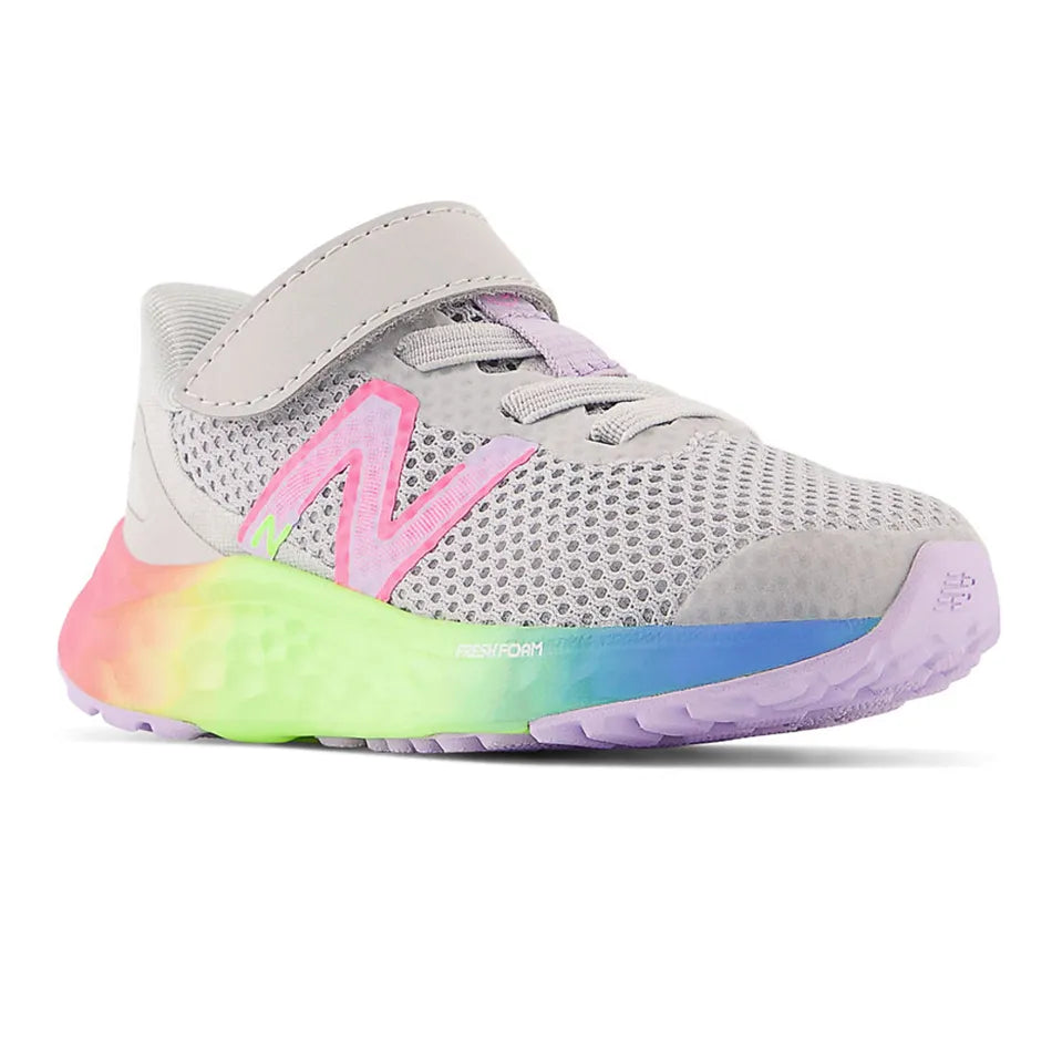 New Balance Lightweight Aluminum Arishi v4 Toddler Sneakers for Boys & Girls - Comfortable Running Shoes for Kids' Outdoor Play & Daily Wear