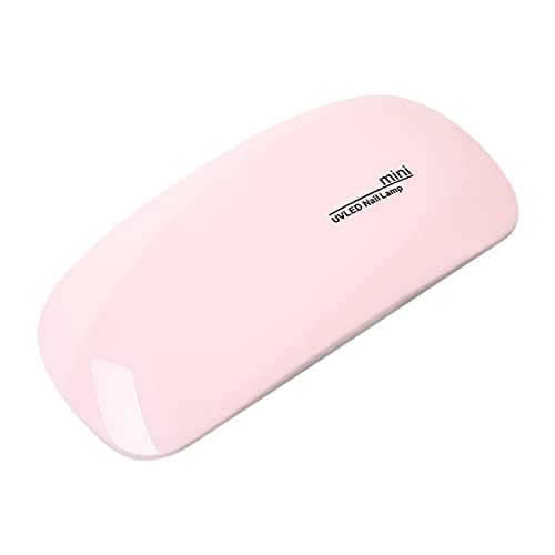 Mini LED UV Nail Lamp for Gel Polish - Portable USB Nail Dryer Machine with Fast Curing for Fingers & Toes - Perfect for Home Manicures, Salon Nail Art & Travel Nail Care (Size B)