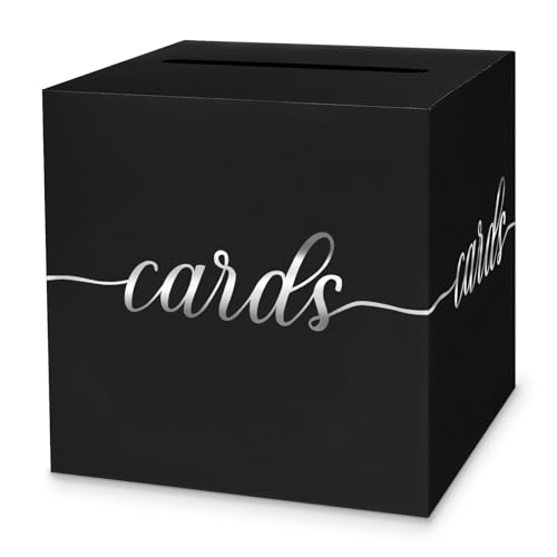 Black and Silver Card Box