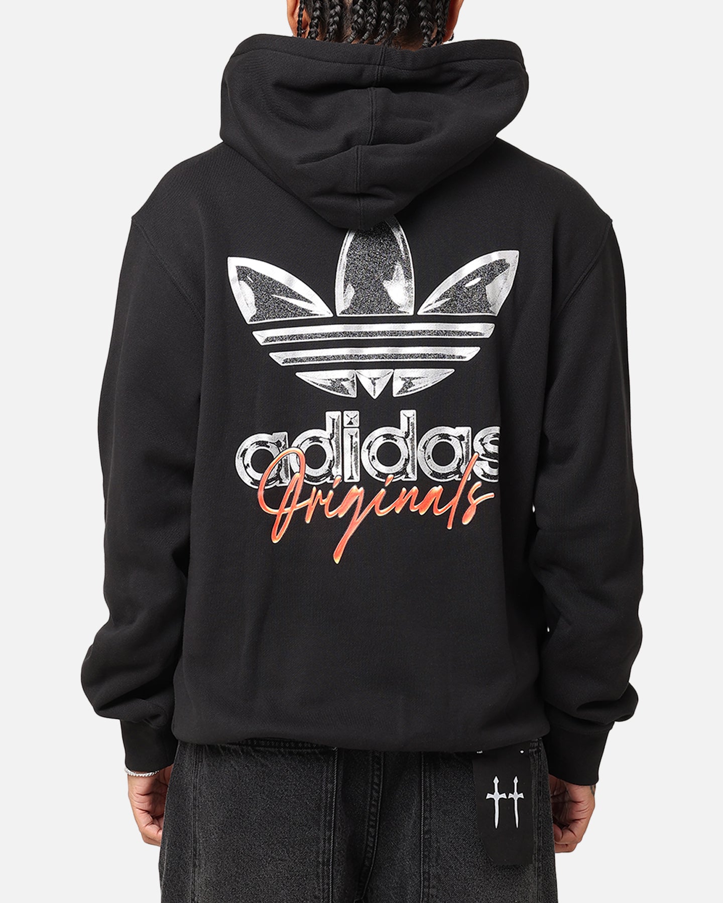 Adidas Originals Trefoil Hoodie for Men & Women - Black Cotton Pullover Sweatshirt | Casual Streetwear for Gym, Running & Everyday Wear