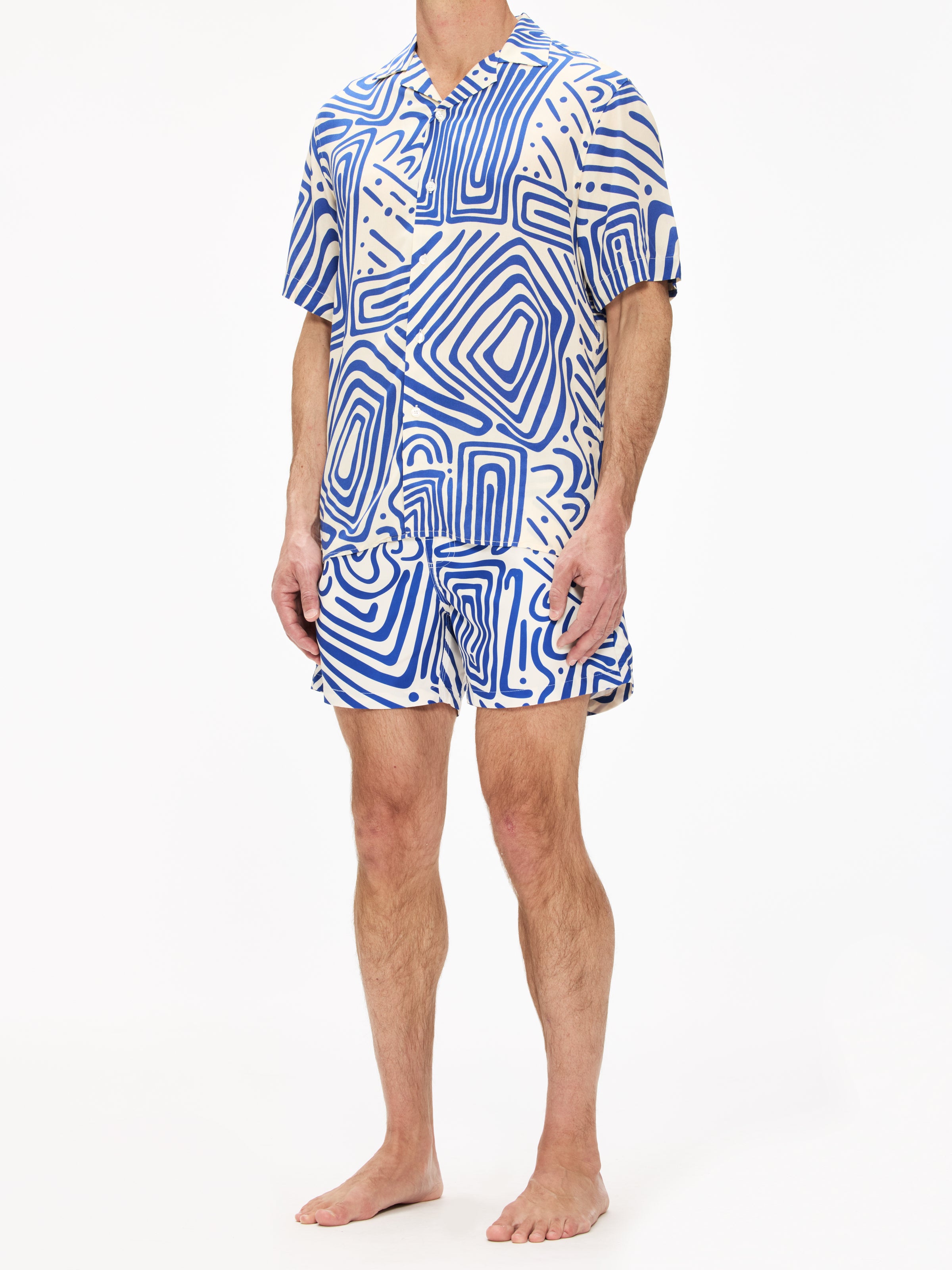 Oas Swim Shorts for Men - Quick Dry, Comfortable & Stylish Beachwear - Perfect for Swimming, Surfing & Summer Vacations