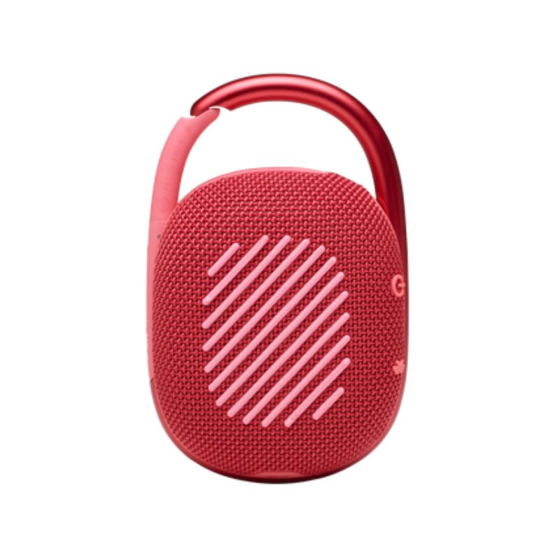 JBL CLIP 4 Portable Bluetooth Speaker with Waterproof Design - Red | Perfect for Outdoor Adventures, Beach Parties & Shower Music