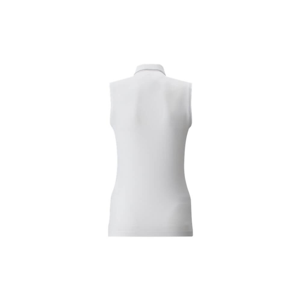 APSE Men's Sleeveless Sun Protection Polo Shirt - UPF 50+ UV Blocking, Moisture-Wicking & Breathable - Perfect for Golf, Hiking & Outdoor Activities