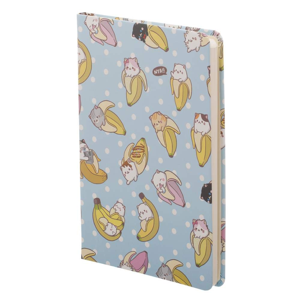 Bananya Anime Stationery Set - Cute Cat School & Office Supplies - Kawaii Notebooks, Pens & Accessories for Students, Work & Gift Giving