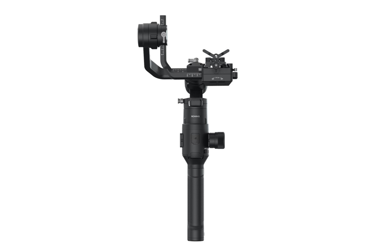 DJI Ronin S 3-Axis Handheld Gimbal Stabilizer for DSLR & Mirrorless Cameras - Up to 8lbs (3.6kg) Payload - Compatible with Sony, Nikon, Canon, Panasonic Lumix (Black) - Perfect for Vlogging, Filmmaking & Professional Photography
