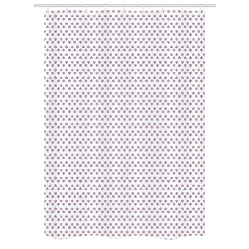Mauve and White