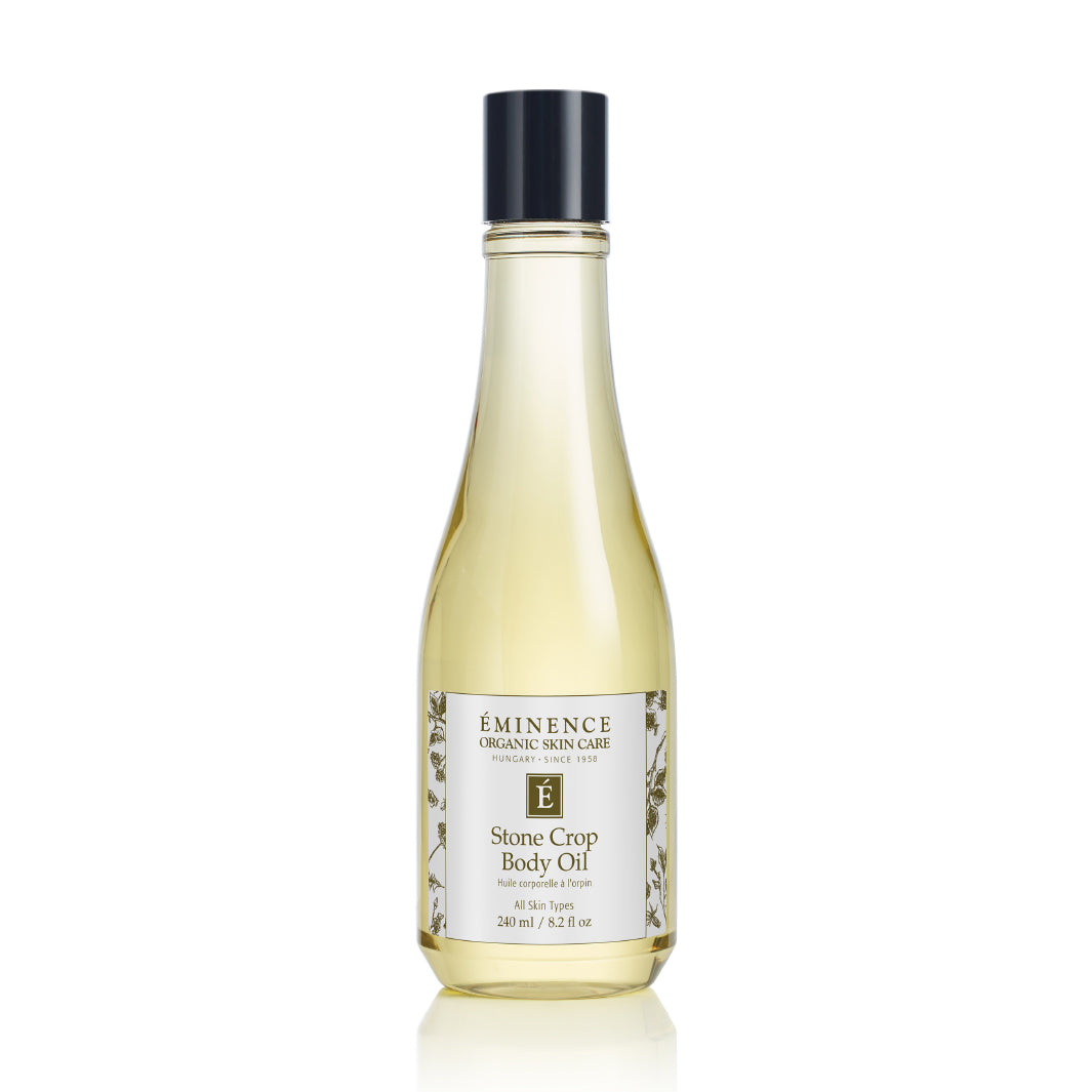 Eminence Organics Stone Crop Body Oil - Hydrating & Nourishing Dry Skin | Vegan & Cruelty-Free Skincare for All-Day Moisture | Perfect for Massage, After Shower & Daily Body Care