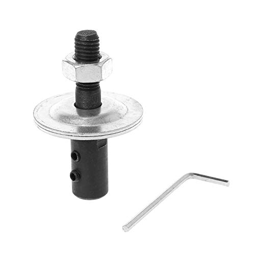 10mm Spindle Adapter for Bench Grinder - 8x12x62mm J6PC Compatible - Perfect for Grinding, Polishing & Shaft Motor Work - DIY & Professional Workshop Tool Accessory