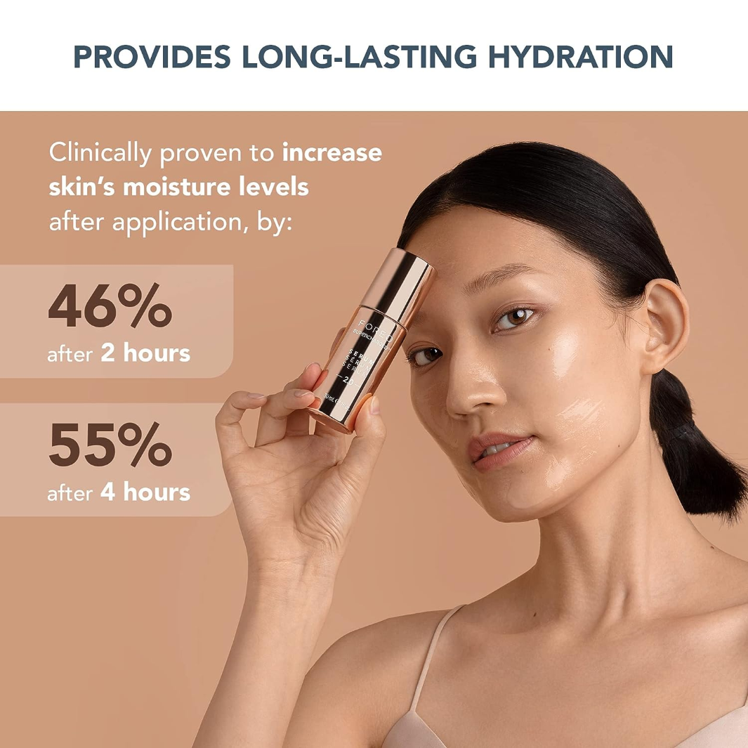 FOREO SUPERCHARGED Serum 2.0 - Anti-Aging Face Serum with Hyaluronic Acid & Peptides for Wrinkles & Fine Lines - Perfect for Night Skincare Routine & Daily Moisturizing