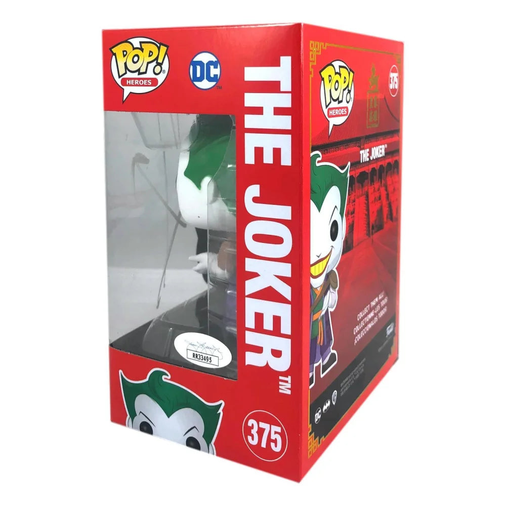 Jared Leto Autographed Funko Pop Imperial Palace Joker #375 JSA COA - Signed Collectible Figure for DC Fans & Movie Memorabilia Collectors - Perfect for Display, Gifts & Pop Culture Enthusiasts