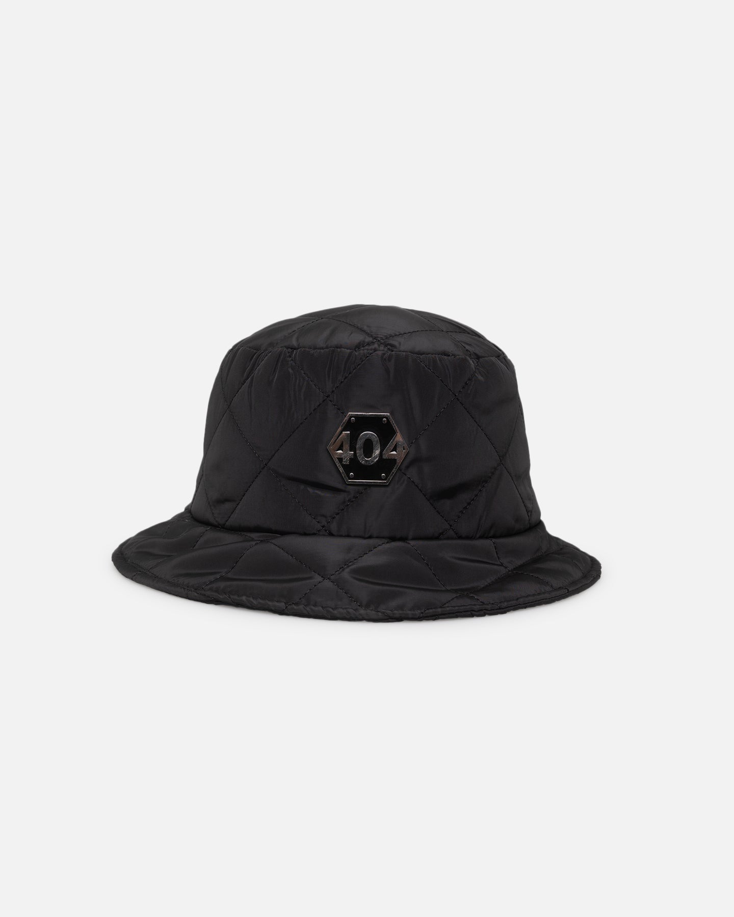 404 Quilted Bucket Hat for Women & Men - Stylish Black Cotton Sun Hat for Outdoor Activities, Beach, Hiking & Fashion