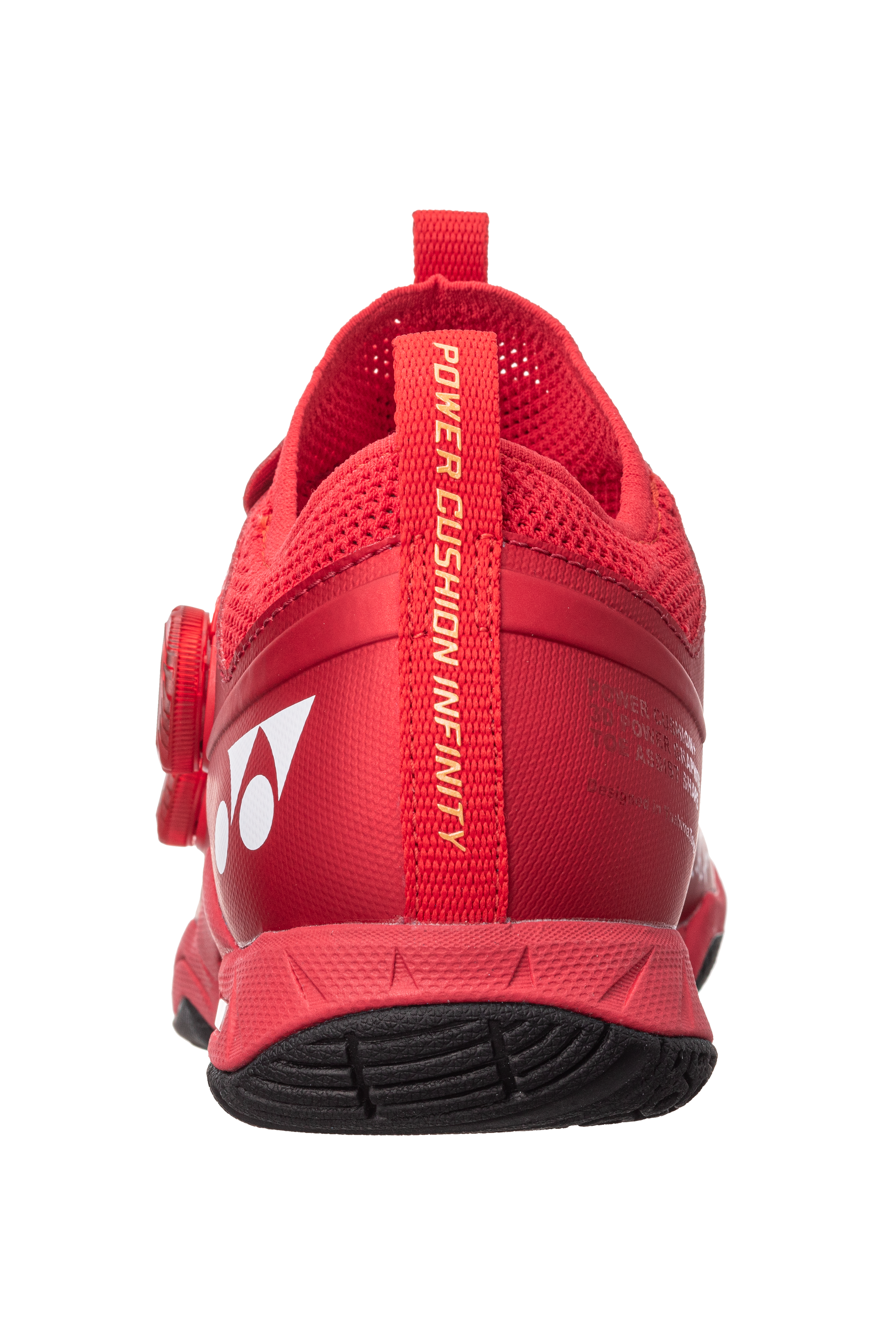 Yonex Power Cushion Infinity 2 Badminton Shoes - Metallic Red | Professional Court Shoes for Badminton Players | Perfect for Competitive Matches & Training