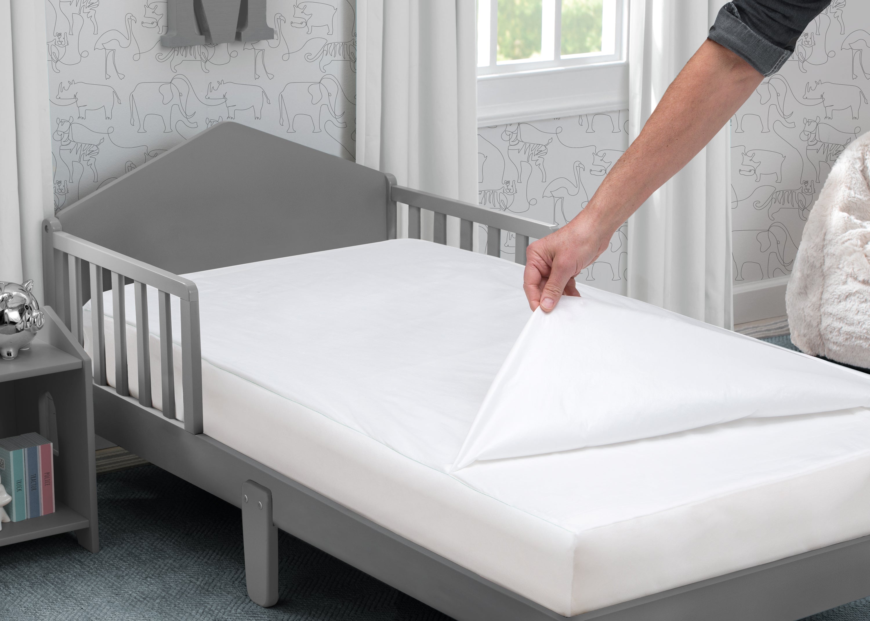 6 Pack Kids A Peel Disposable Fitted Sheets - Waterproof & Breathable Soft Bed Pads for Mattress Protection - Perfect for Travel, Daycare, and Potty Training
