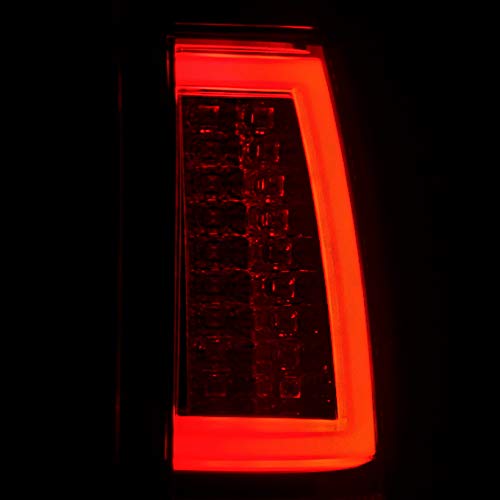 AKKON Red Clear V2 LED Tail Lights Brake Lamps Pair for 2003-2006 Chevy Silverado & 2005-2007 Silverado Hybrid Pickup Truck - Upgrade Your Truck's Style & Safety for Night Driving & Off-Road Adventures