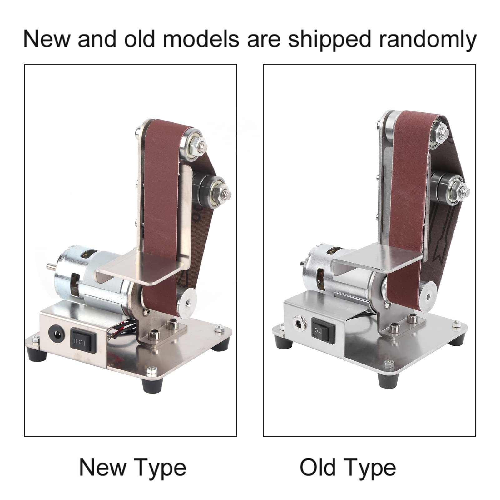 Mini Electric Belt Sander 775 - Multifunctional DIY Polishing & Grinding Machine with 110-240V (US Plug) - Perfect for Woodworking, Metal Craft & Home Renovation Projects