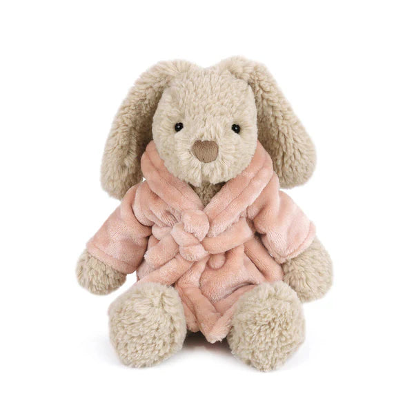 Mon Ami Harlow Soft Plush Bunny Stuffed Animal - Pink Cuddly Toy for Babies & Kids | Perfect Bath Time Companion, Nursery Decor, and Gift Idea