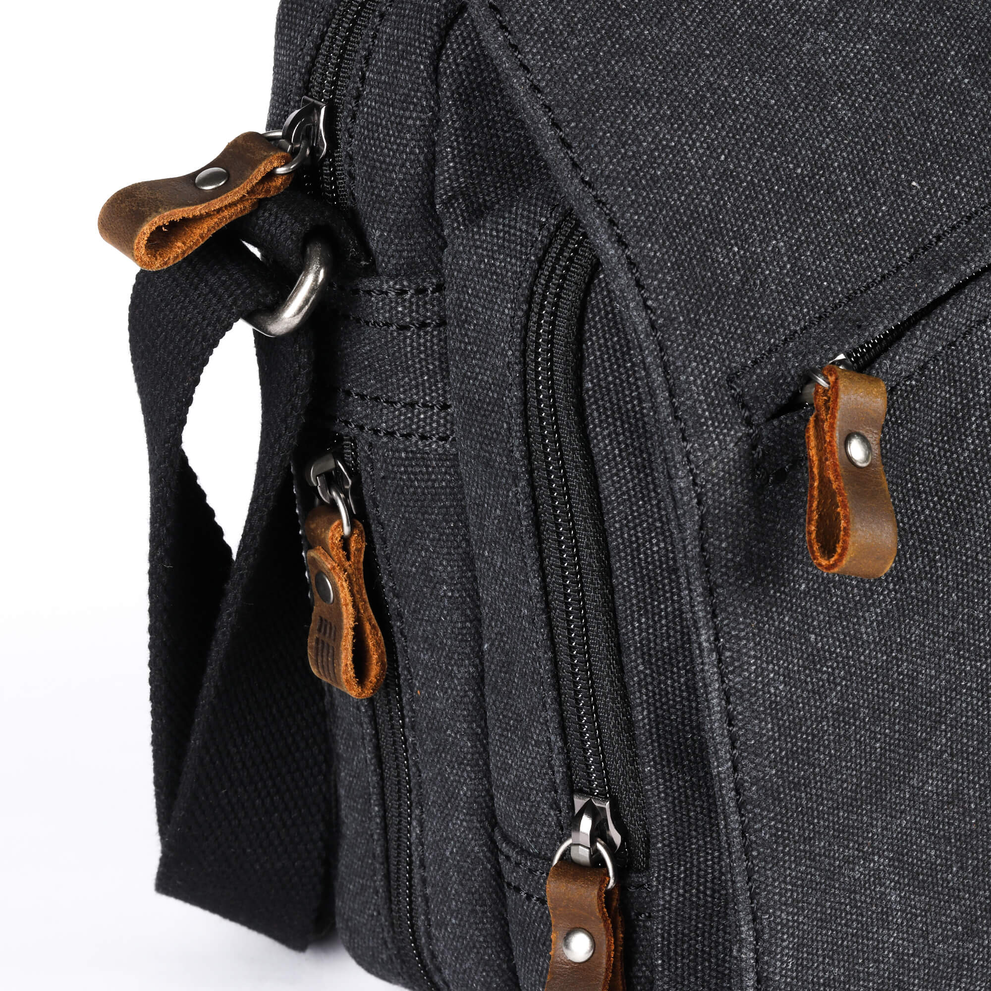 TRP0239 Troop London Classic Canvas Crossbody Bag - Stylish & Durable for Travel, Work & Everyday Use