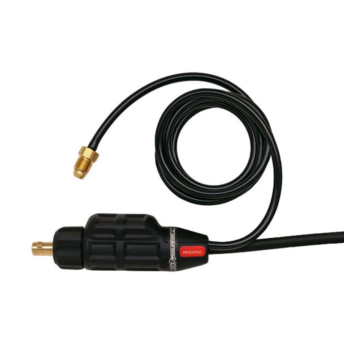 CK Worldwide 35mm Air Cooled Male Dinse Adapter SL8 35 - High Performance Welding Connector for TIG & MIG Machines - Perfect for Industrial Metal Fabrication & Repair Workshops