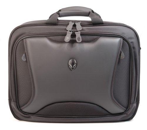 Alienware Orion 17.3 Inch Checkpoint Friendly Laptop Messenger Bag for Business Travel & Work Commute - Durable Water-Resistant Design for Dell, HP, Lenovo Notebooks