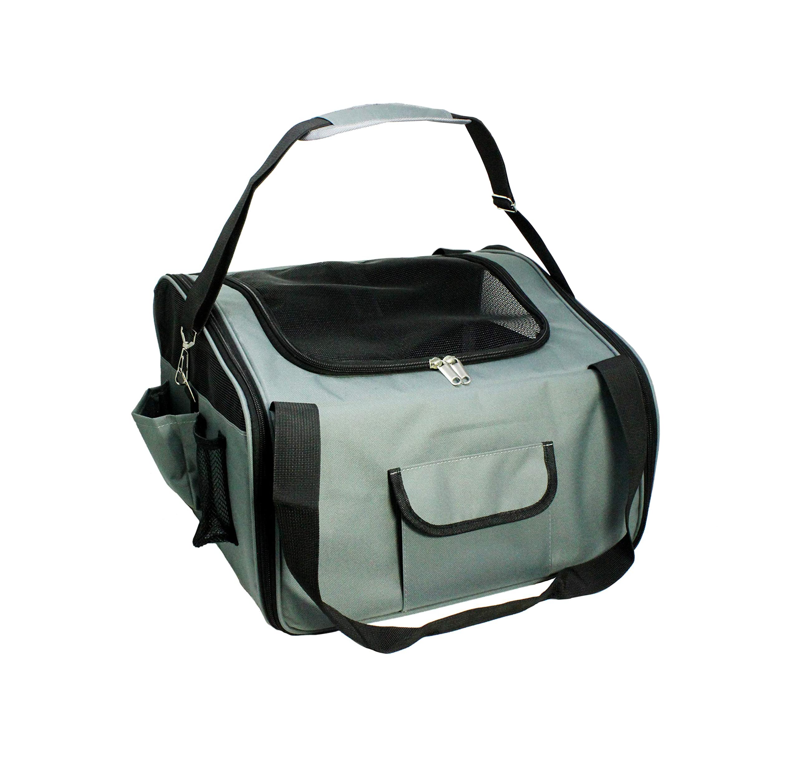 VViViD Pet Car Travel Accessories - Dog Booster Seat & Travel Carrier Bag for Small to Medium Dogs - Perfect for Road Trips & Vet Visits