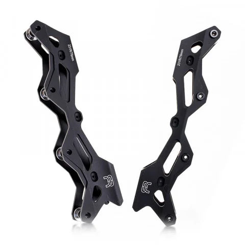 FR Deluxe V3 Rockered Frames 165/180 Mount - Premium Inline Skate Frames for Speed Skating & Aggressive Urban Riding | Perfect for Outdoor Sports & Fitness Training
