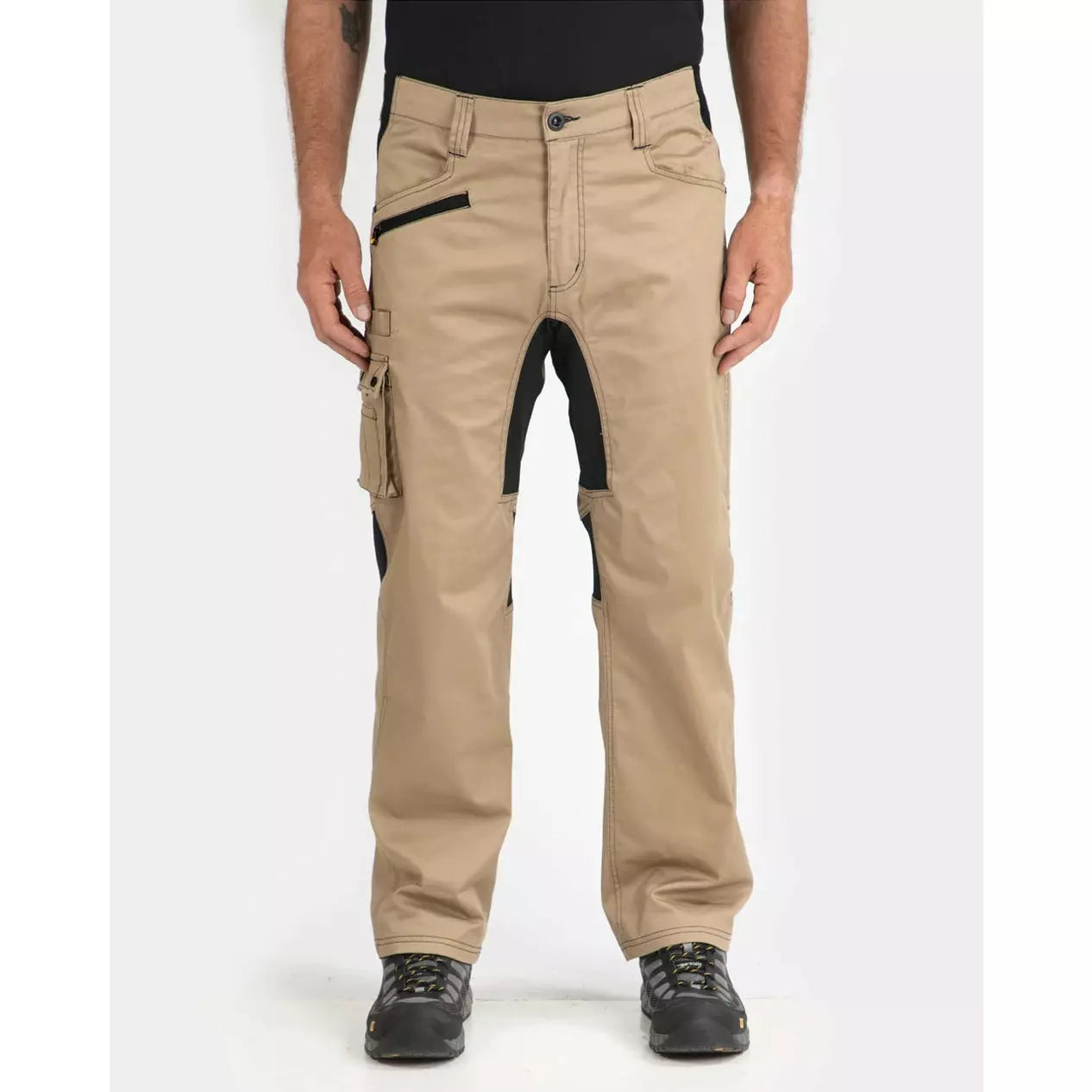 CAT Men's Operator Flex Work Pants - Durable & Comfortable Workwear for Construction, Landscaping & Outdoor Jobs (Model 1810038) - Perfect for Tough Work Environments & Active Lifestyles