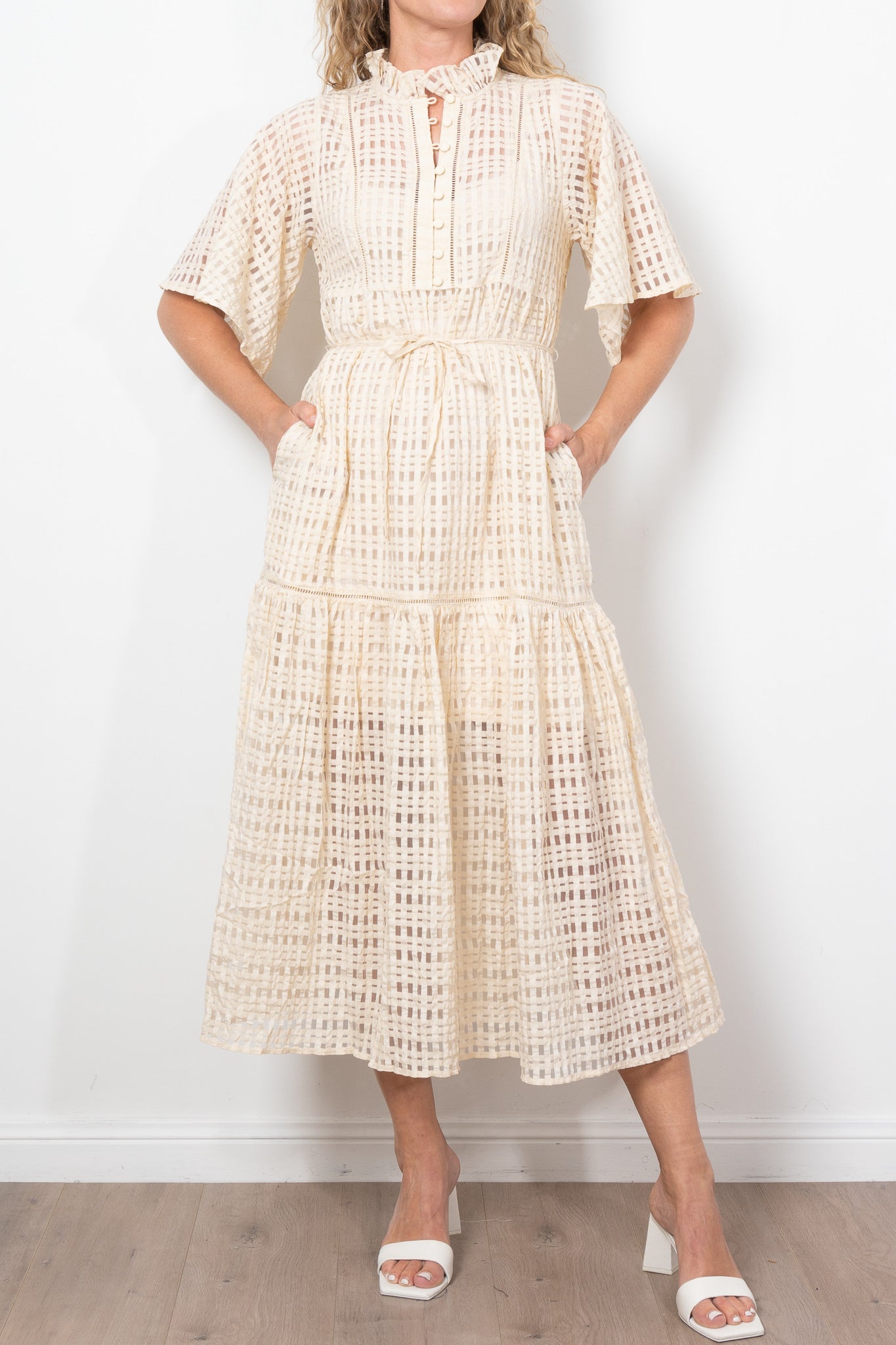 Zoe Kratzmann Women's Floral Print Wrap Dress - Elegant Midi Dress for Summer, Office Wear & Special Occasions