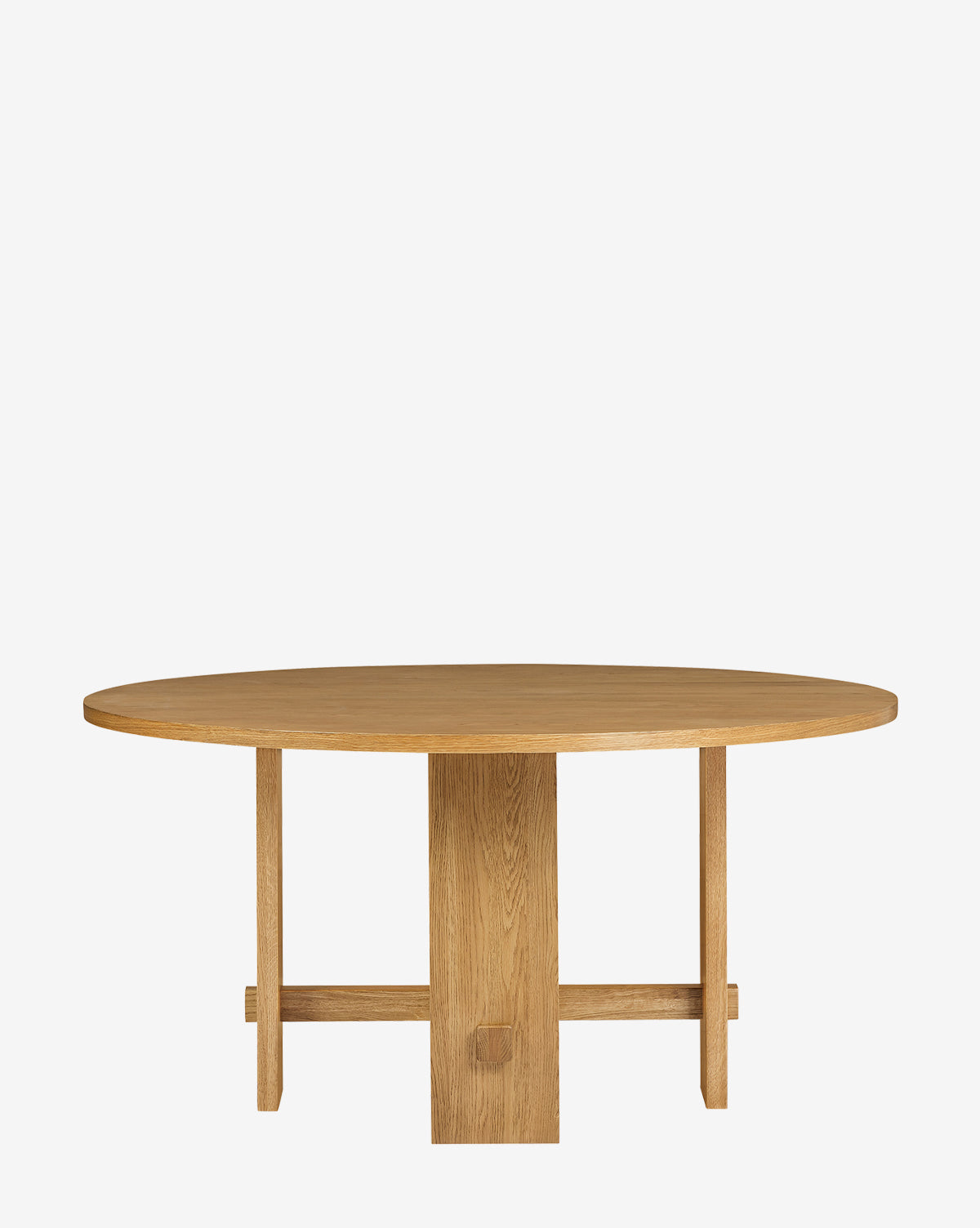 Modern Newbold Dining Table - Solid Wood Kitchen Table for 6 - Stylish Farmhouse Dining Room Furniture for Family Gatherings & Dinner Parties