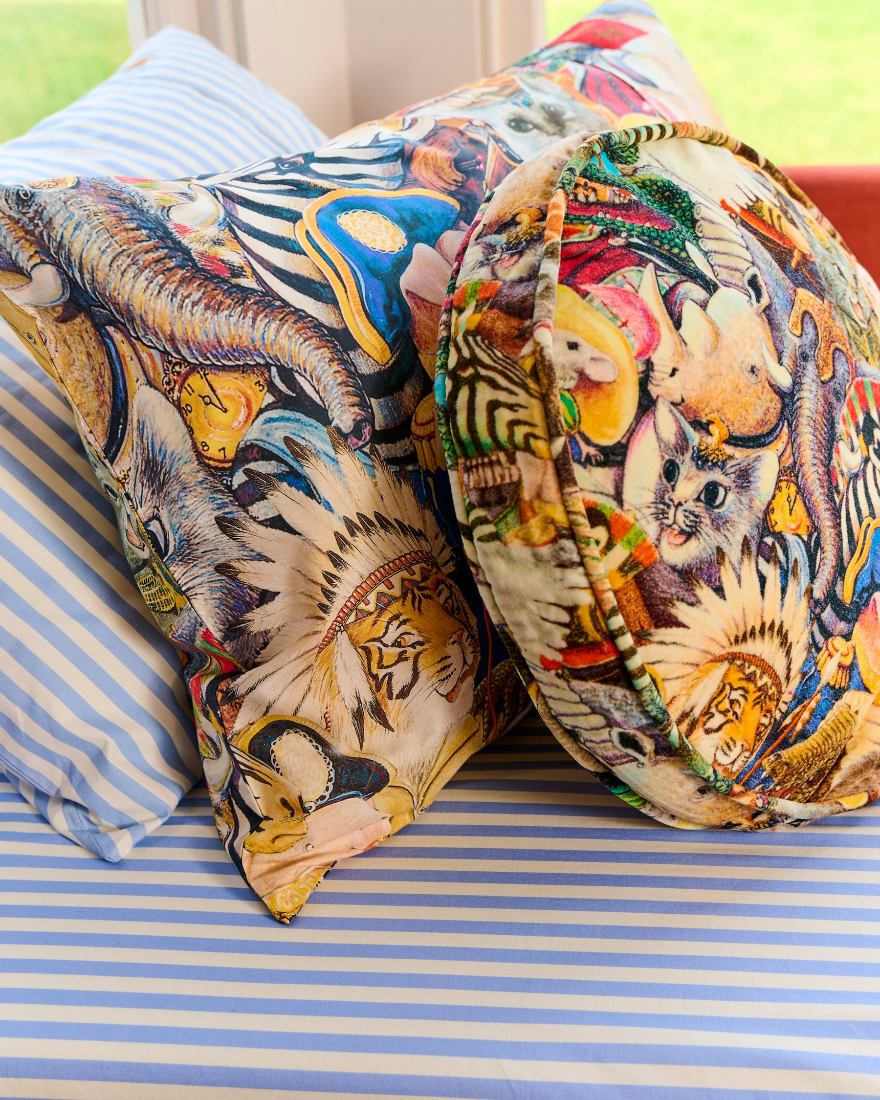 Kip&Co x Eleventh Hour 'You're Invited' Organic Cotton Pillowcase Set - Soft & Breathable Bedding for Guest Rooms, Weddings & Special Occasions