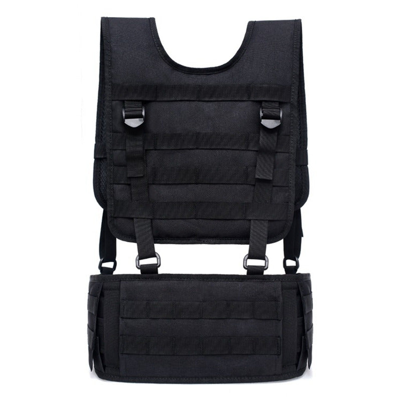 Tactical Belt Vest Set for Outdoor Hunting - Adjustable Multi-Functional Gear for Camping, Hiking & Survival | Durable Hunting Apparel with Molle System