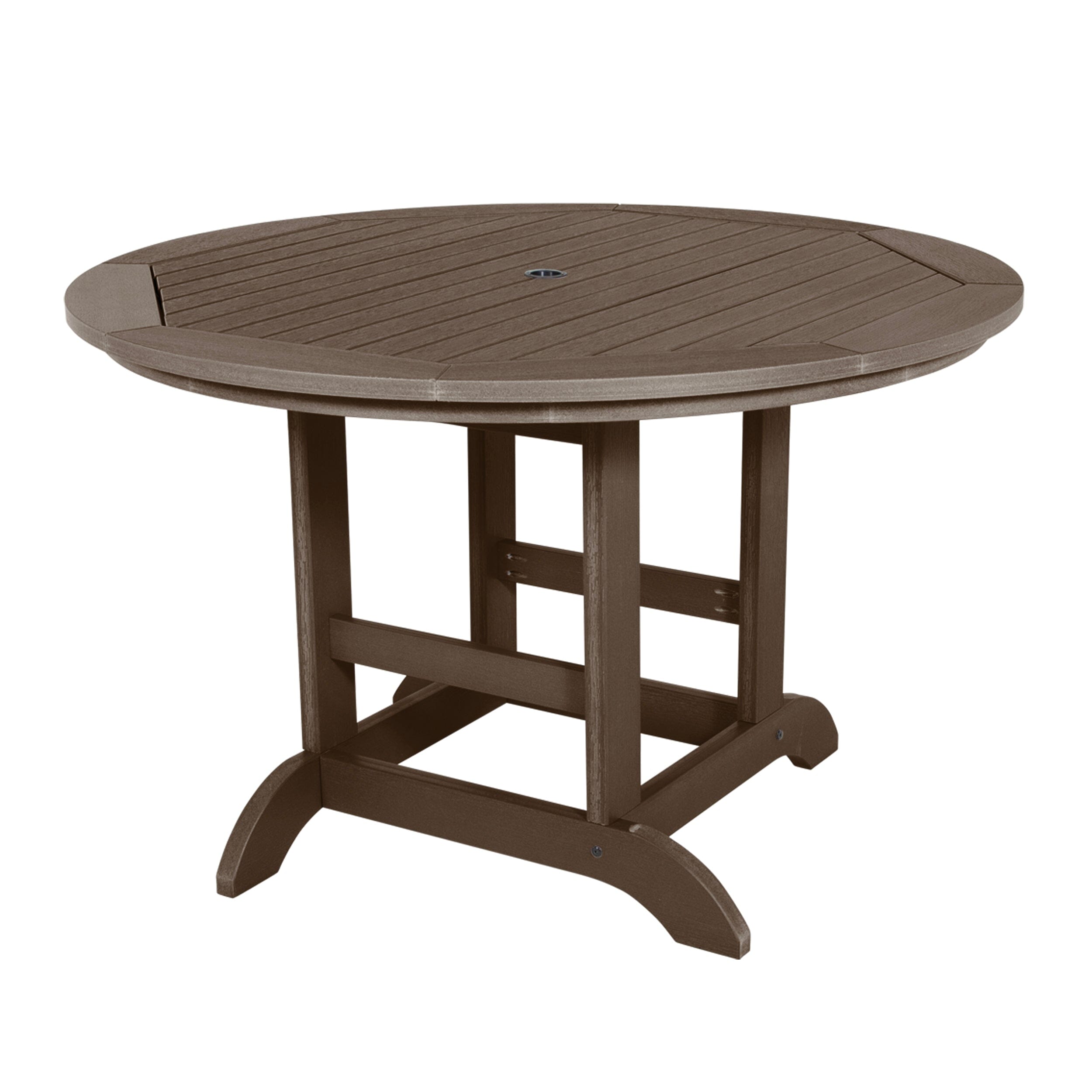 48 Inch Round Dining Table - Perfect for Family Gatherings & Dinner Parties - Solid Wood Kitchen Table with Dining Height for Home & Restaurant Use