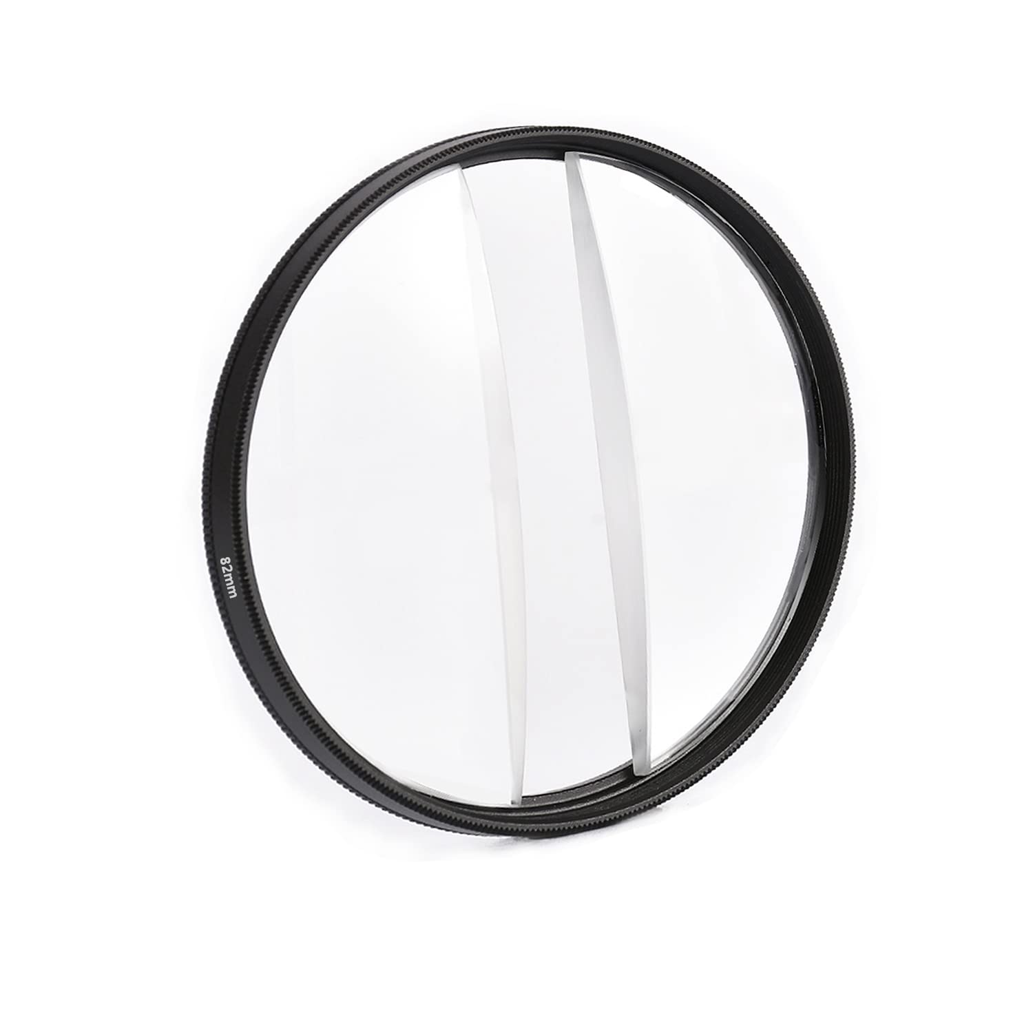 82mm Linear Glass Prism Kaleidoscope Filter - Create Blurred Foreground & Repeated Color Effects for DSLR Camera Photography - Perfect for Portraits, Landscapes, and Creative Visual Effects