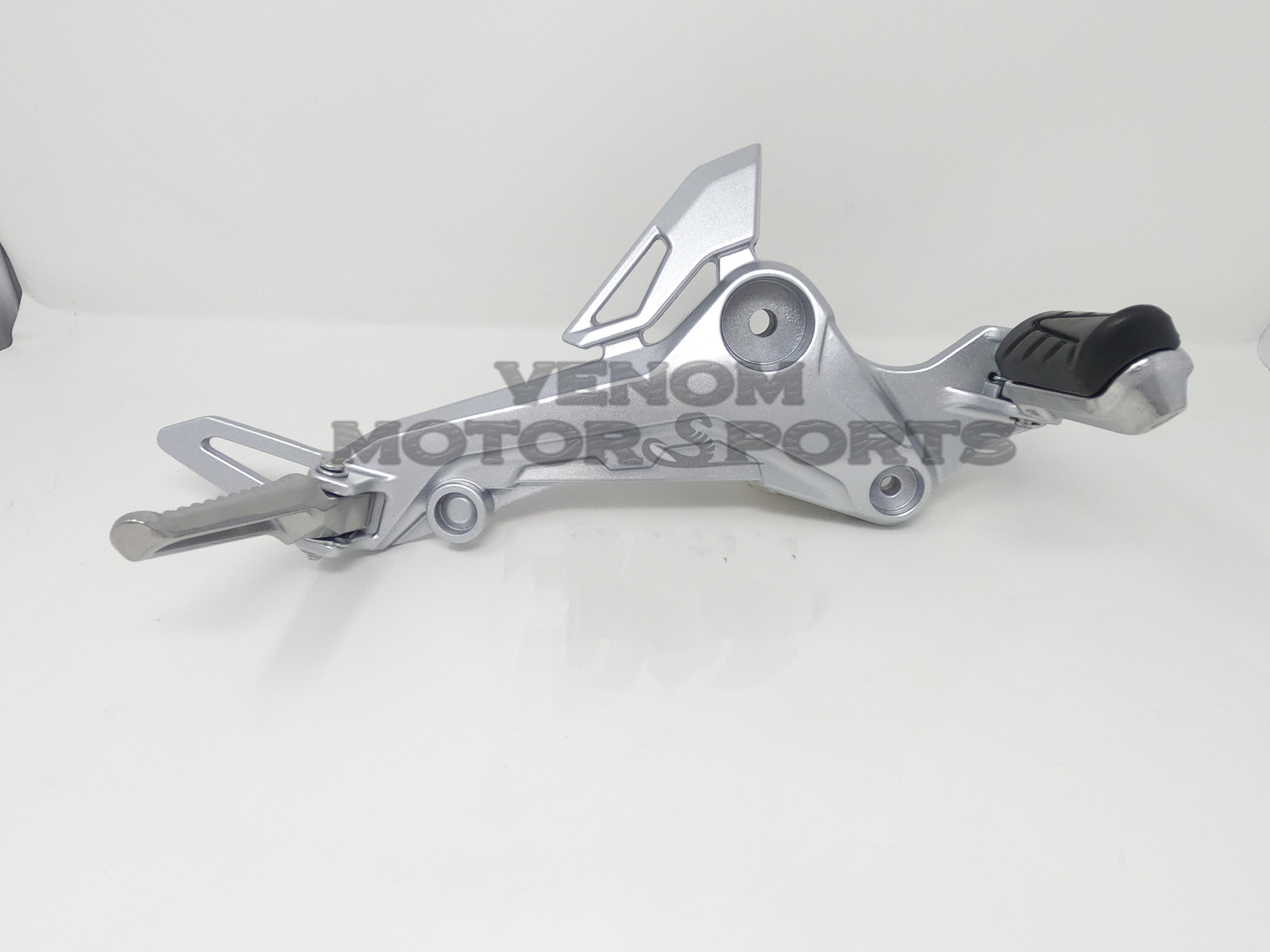 Venom X20 125cc Motorcycle Right Footrest Assembly (02050063) - Replacement Part for Off-Road & Street Bikes - Perfect for DIY Repairs & Maintenance