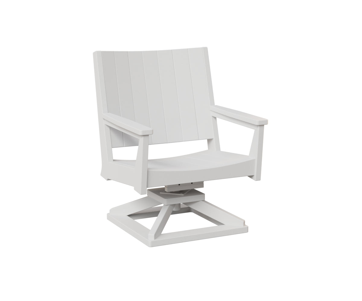 Berlin Gardens Mayhew Chat Swivel Rocker - Outdoor Patio Conversation Chair with Comfortable Cushions for Porch, Deck, or Garden Relaxation