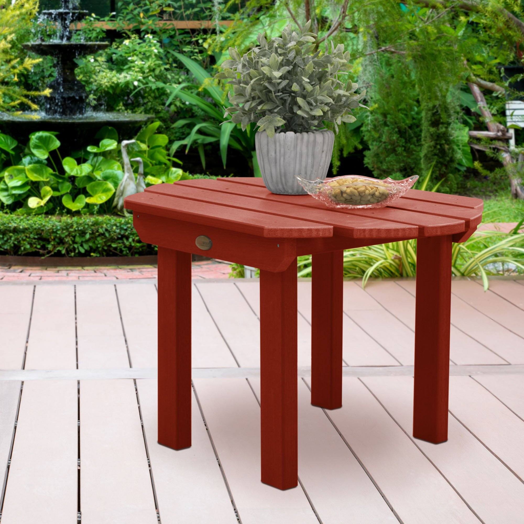 Classic Westport Rocking Chair and Table Set - Solid Wood Patio Furniture for Porch, Garden & Outdoor Relaxation | Perfect for Reading, Lounging & Entertaining Guests