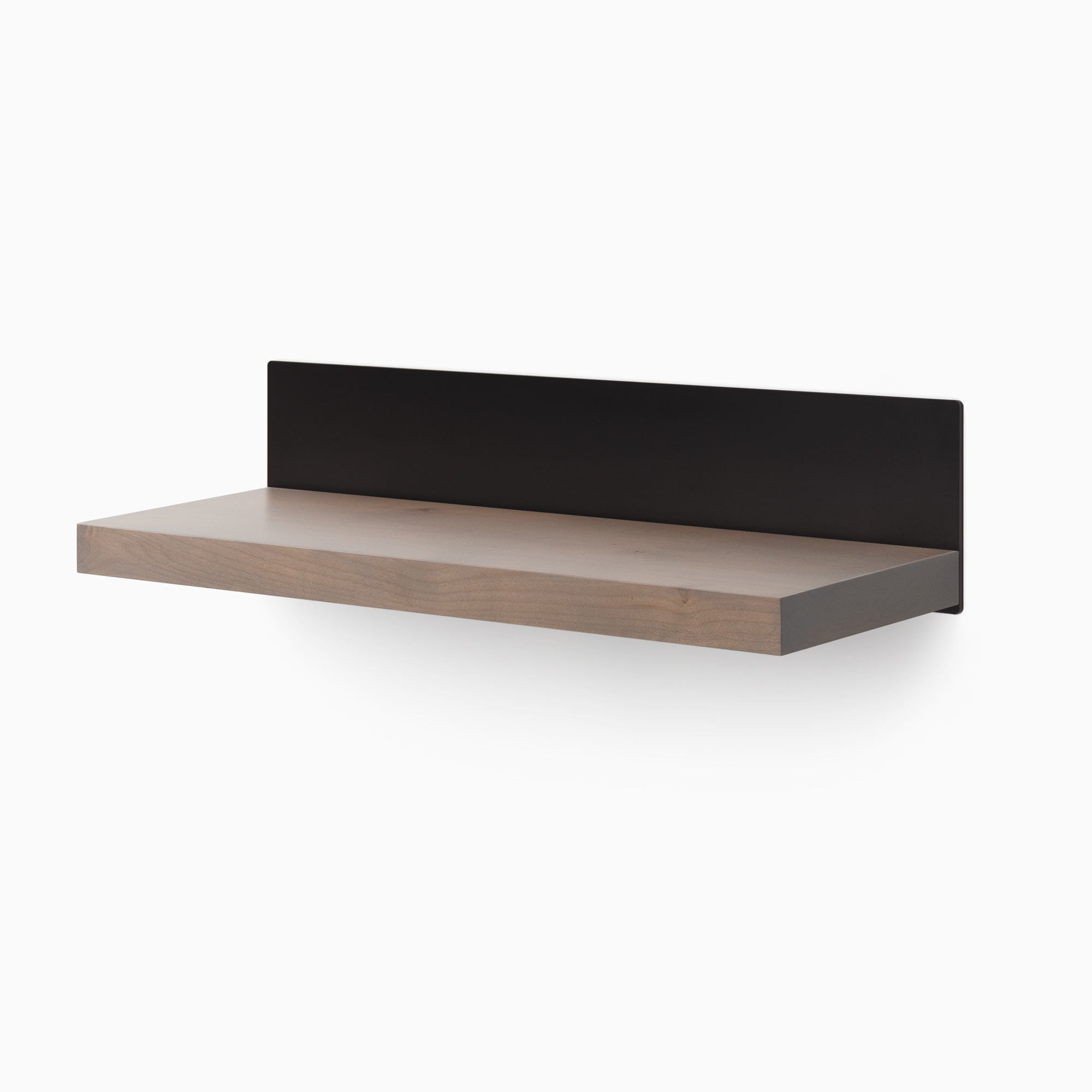 Skaksel Hatch Grey Wall Shelf - Floating Shelves for Living Room, Bedroom, Bathroom - Modern Wooden Wall Storage & Display Shelf for Home Decor