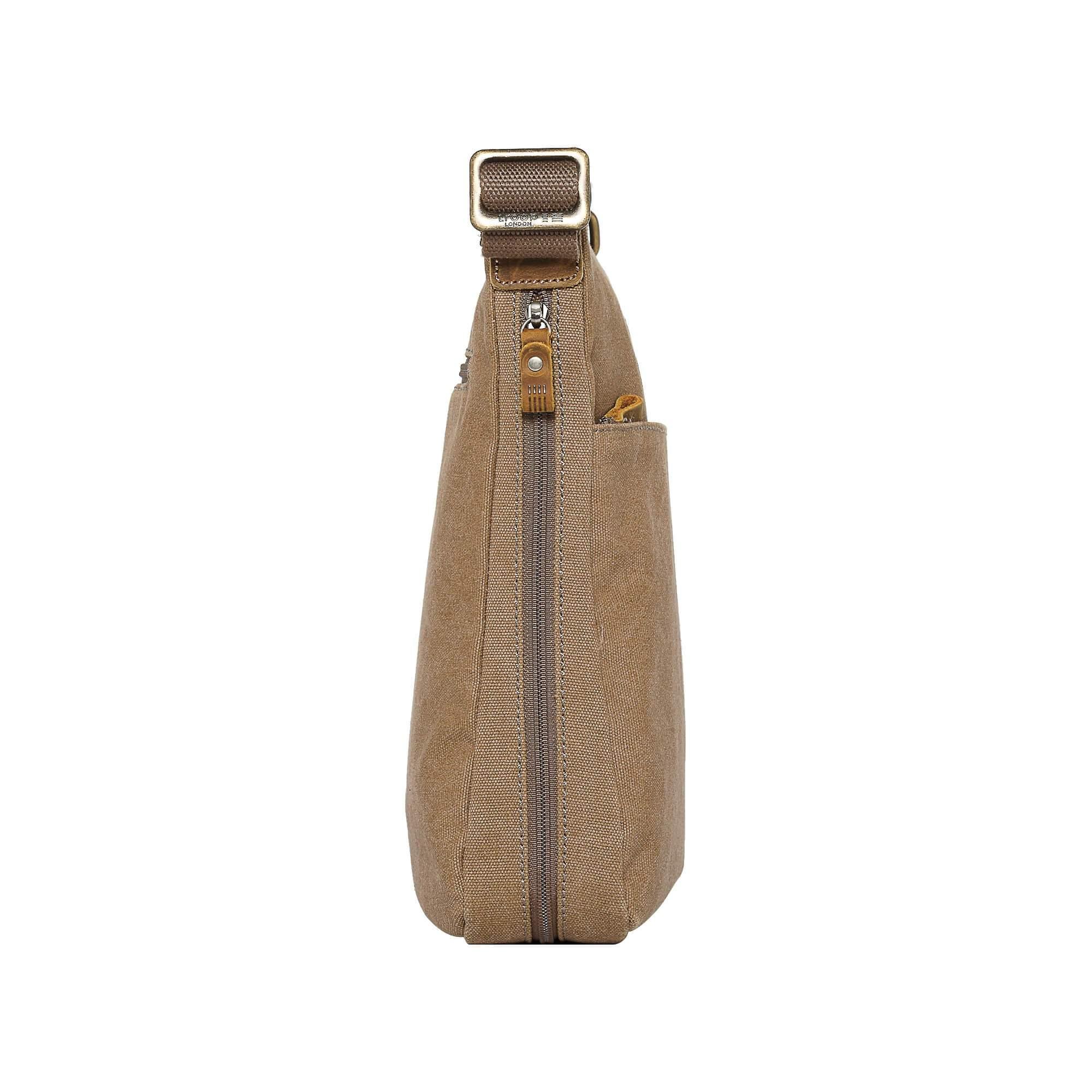 TRP0236 Troop London Classic Canvas Crossbody Bag - Stylish & Durable for Travel, Work & Everyday Use