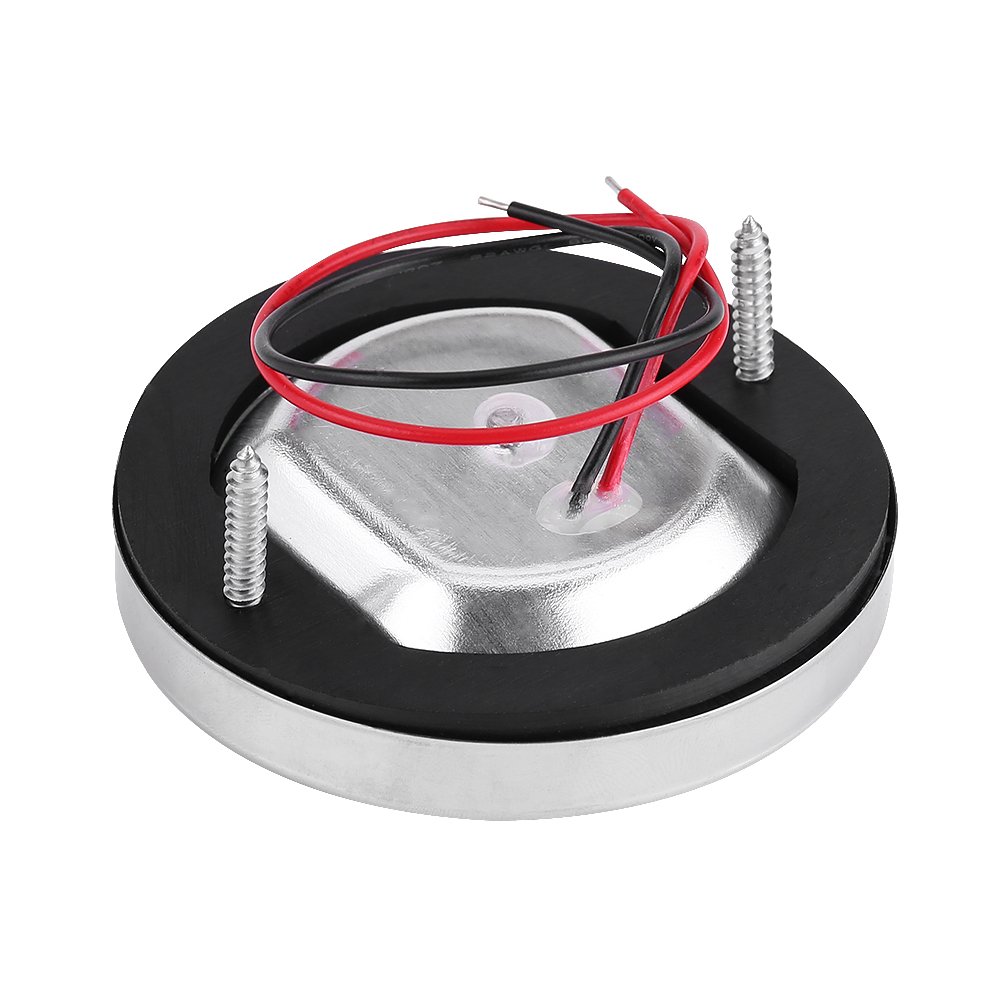 Waterproof LED Stern Lights for Boats - Stainless Steel Marine Transom Lights for Yachts & Sailboats (White) - Perfect for Night Navigation & Dock Safety
