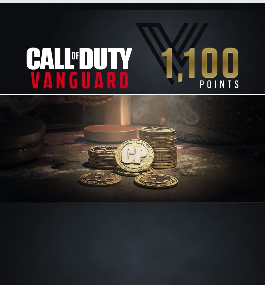 Call of Duty: Vanguard 1100 Points - Digital Download Code for Xbox One & Series X|S - Perfect for In-Game Purchases & Battle Pass Upgrades