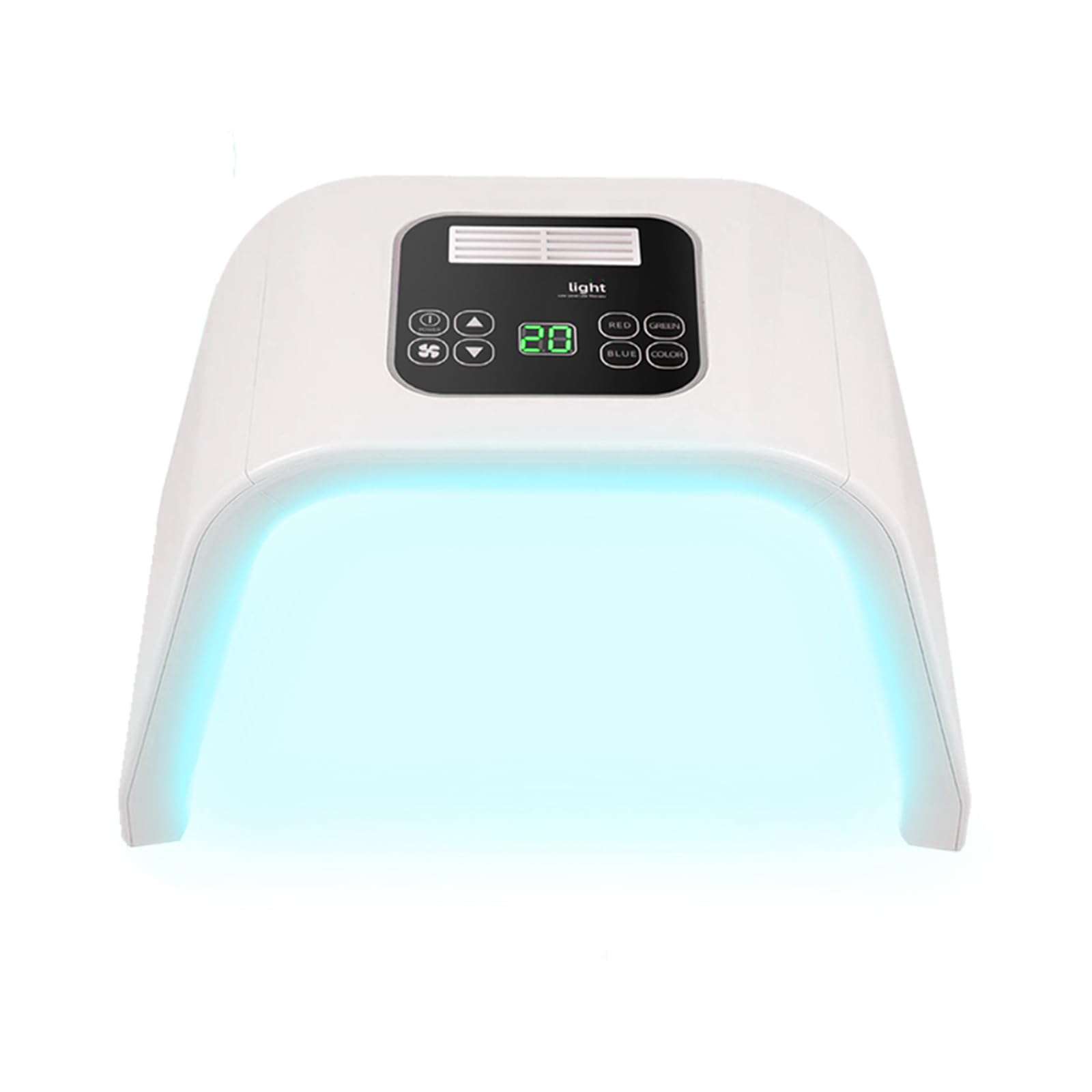 Red and Blue LED Light Therapy Mask for Face - Anti-Aging & Acne Treatment at Home | Skin Care Device for Wrinkles, Fine Lines & Blemishes | Perfect for Daily Skincare Routine & Spa Night