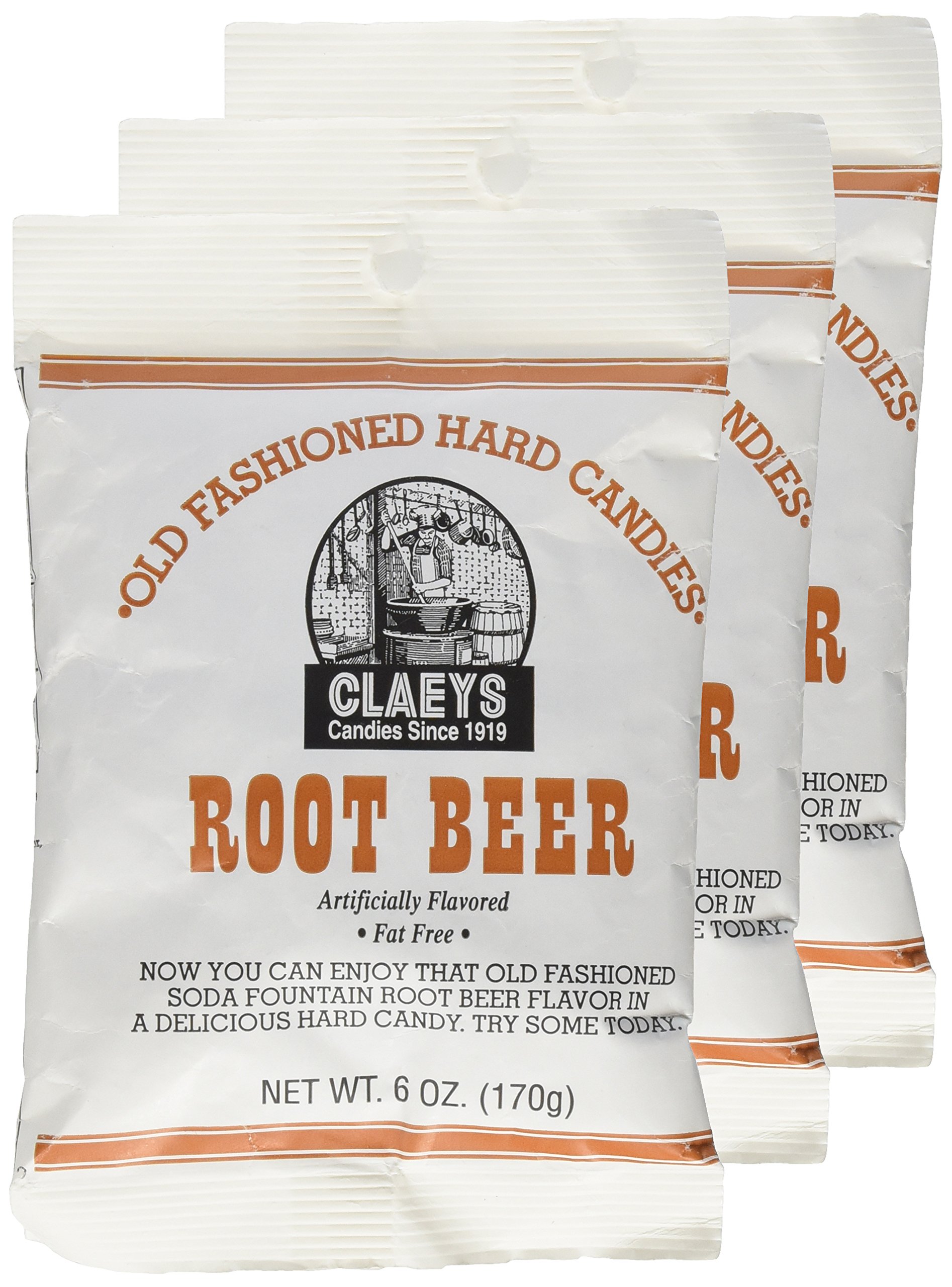Root Beer Hard Candy 6oz - Old Fashioned Flavor - Bulk Pack for Parties, Gifts & Movie Nights