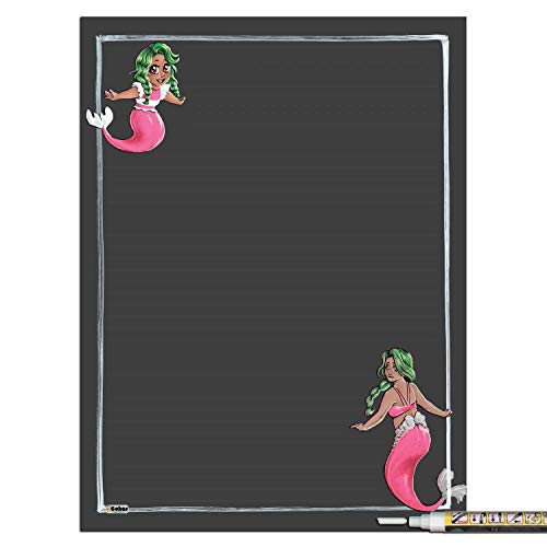 Pink Mermaid With 1 White Marker